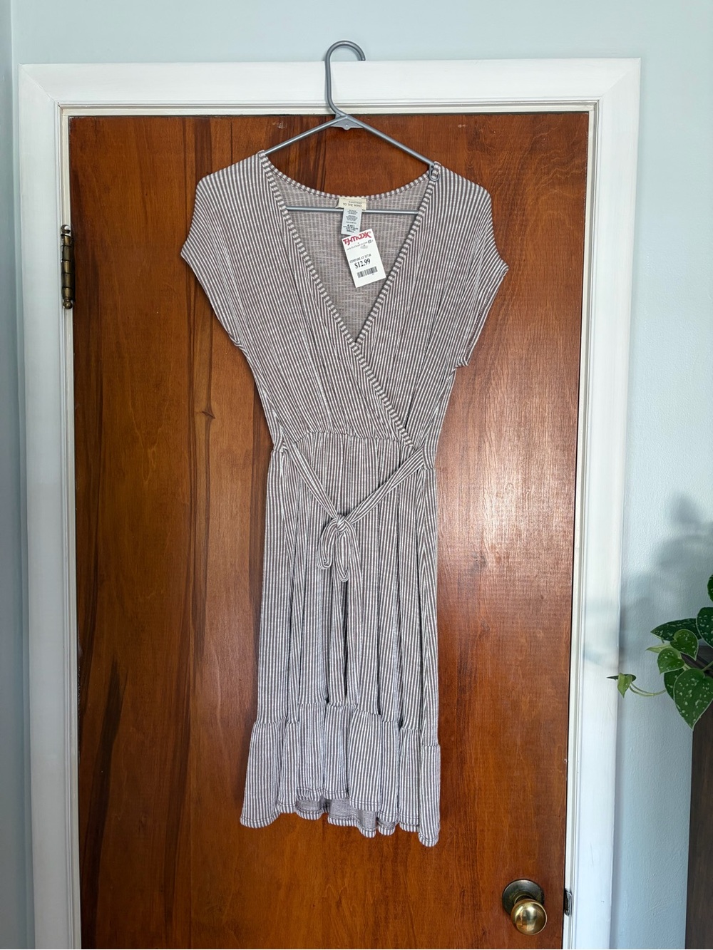 Stripped Mini Dress